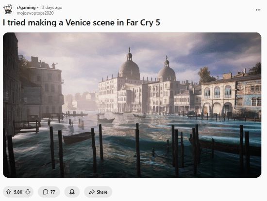 热爱不止游玩！FarCry5玩家在游戏中还原经典地标__热爱不止游玩！FarCry5玩家在游戏中还原经典地标