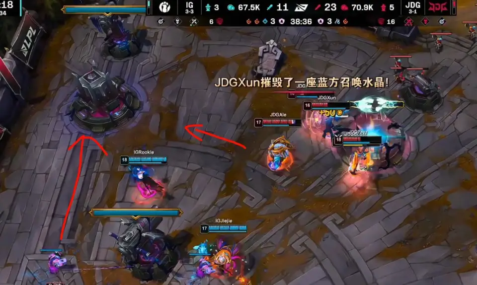 JDG惨遭IG惊天翻盘，一切的失败源头都在ALE：你为什么要去拉兵线__JDG惨遭IG惊天翻盘，一切的失败源头都在ALE：你为什么要去拉兵线