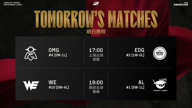 LPL第二阶段开战！EDG横扫OMG，谁能问鼎MSI？