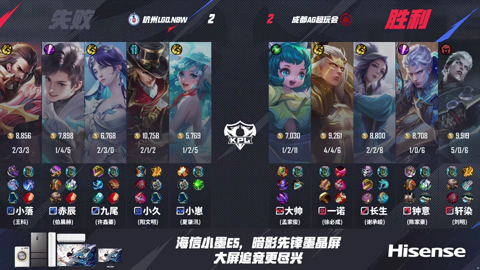 AG3-2险胜LGD，11连胜收官，一诺刷新击杀榜，长生想弥补遗憾__AG3-2险胜LGD，11连胜收官，一诺刷新击杀榜，长生想弥补遗憾