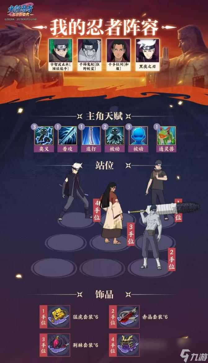 火影忍者新世代鲨鱼阵容_忍者新世代阵容_