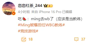 小虎迎来最强帮手！知情人爆料Ming加盟WBG，Wayward疑似去JDG救火_小虎迎来最强帮手！知情人爆料Ming加盟WBG，Wayward疑似去JDG救火_