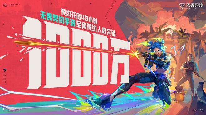 无畏契约手游48小时预约破千万！移动端射击革命真的来了？