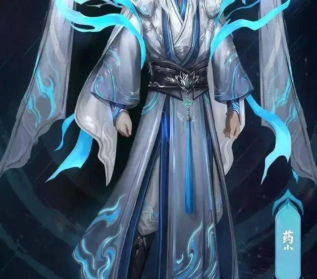 _斗破新爆点！药老银发蓝袍半圣造型首曝，医美级优化帅到萧炎看酸_斗破新爆点！药老银发蓝袍半圣造型首曝，医美级优化帅到萧炎看酸
