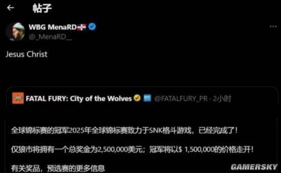 饿狼传说：群狼之城震撼回归！250万美刀奖池引爆格斗圈，你敢挑战吗？
