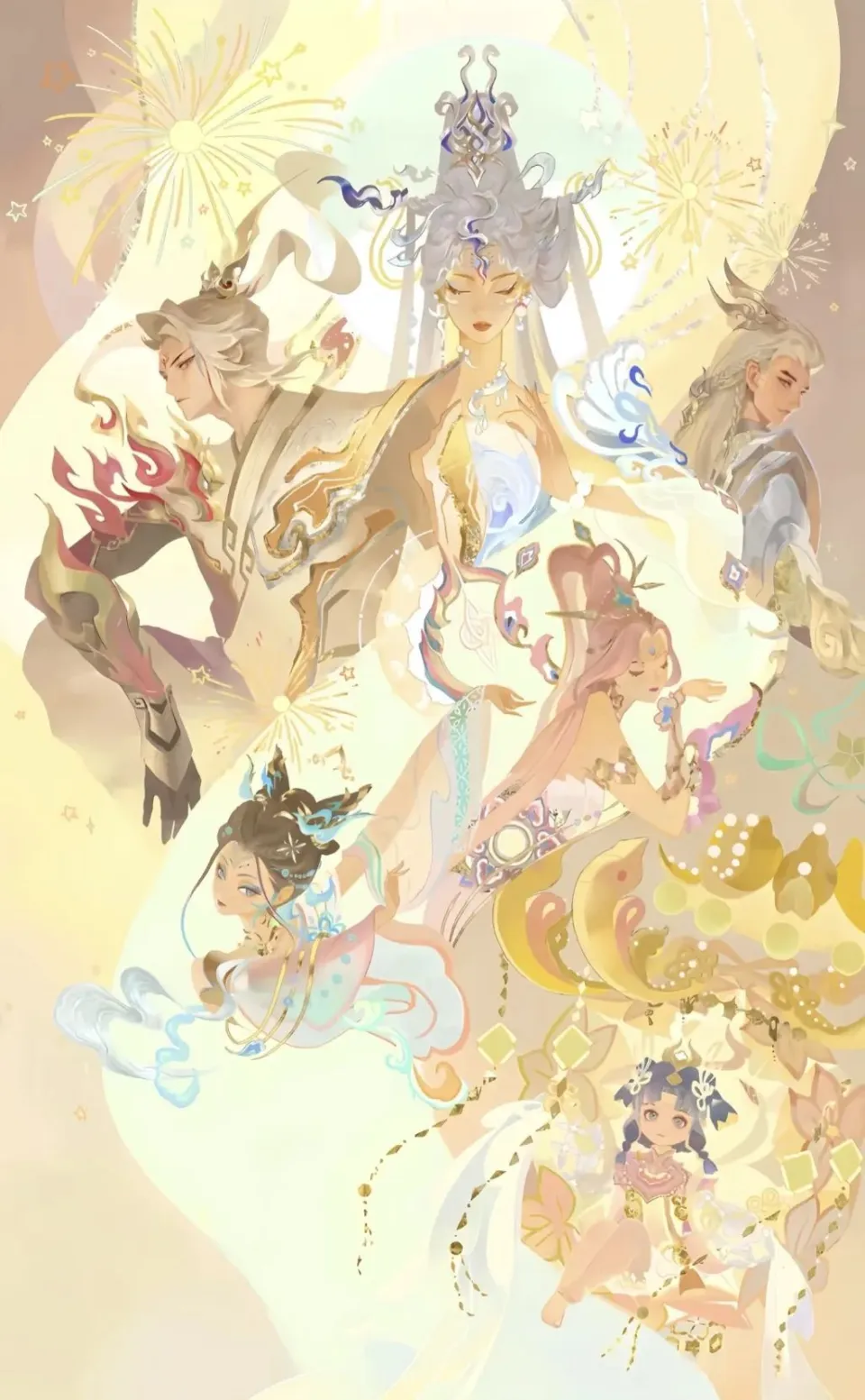 王者那些念念不忘的绝美宣传图，乞巧织情封神，策乔太虐了！_王者那些念念不忘的绝美宣传图，乞巧织情封神，策乔太虐了！_