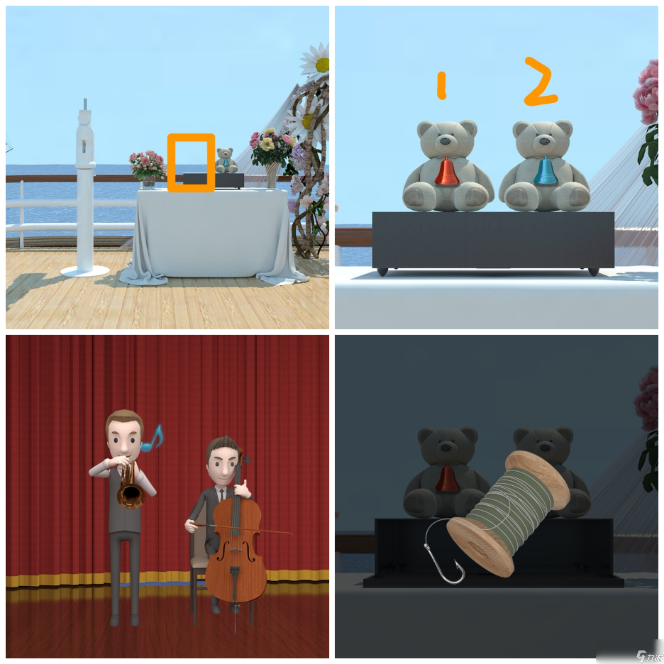 海上的侦探__《Escape Room 侦探社》海上婚礼攻略图文