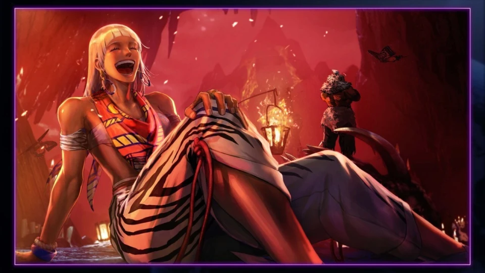 Capcom公布了《街霸6》新角色艾琳娜介绍宣传片，发型有点难看！__Capcom公布了《街霸6》新角色艾琳娜介绍宣传片，发型有点难看！