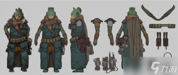 《星球大战:日蚀》概念艺术图泄露 展示游戏角色设计_《星球大战:日蚀》概念艺术图泄露 展示游戏角色设计_