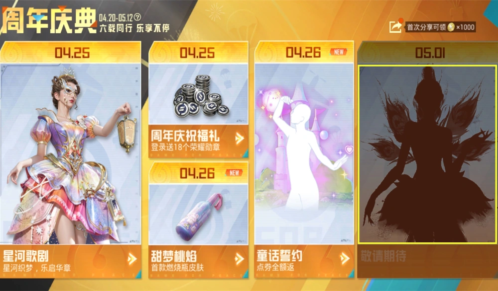 和平精英6周年庆典红装谜团重重！又改了？你知道多少？