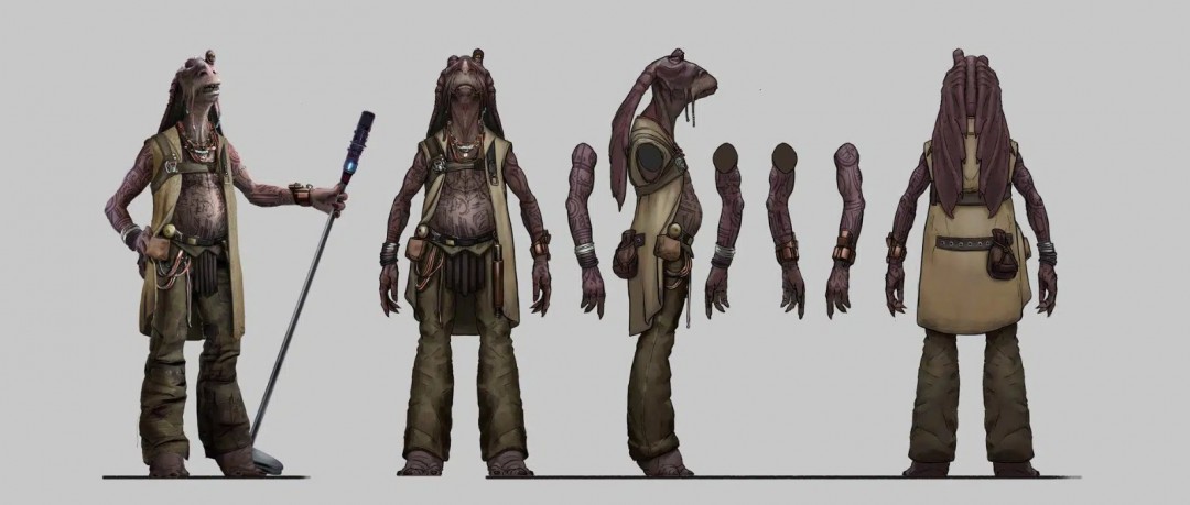 《星球大战：日蚀》概念图泄露 角色设计初窥__《星球大战：日蚀》概念图泄露 角色设计初窥