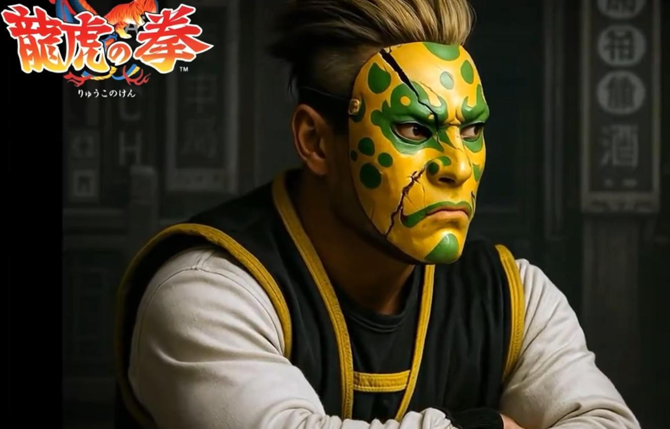 _《龙虎之拳》真人形象，爆衣的KING格外让人怜惜_《龙虎之拳》真人形象，爆衣的KING格外让人怜惜