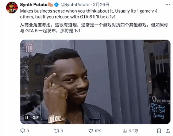 这家发行商决心正面硬刚GTA6：跳票也得同一天发售__这家发行商决心正面硬刚GTA6：跳票也得同一天发售