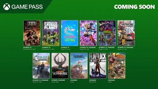 2025年5月Xbox Game Pass阵容公布！这几款游戏你玩过吗？