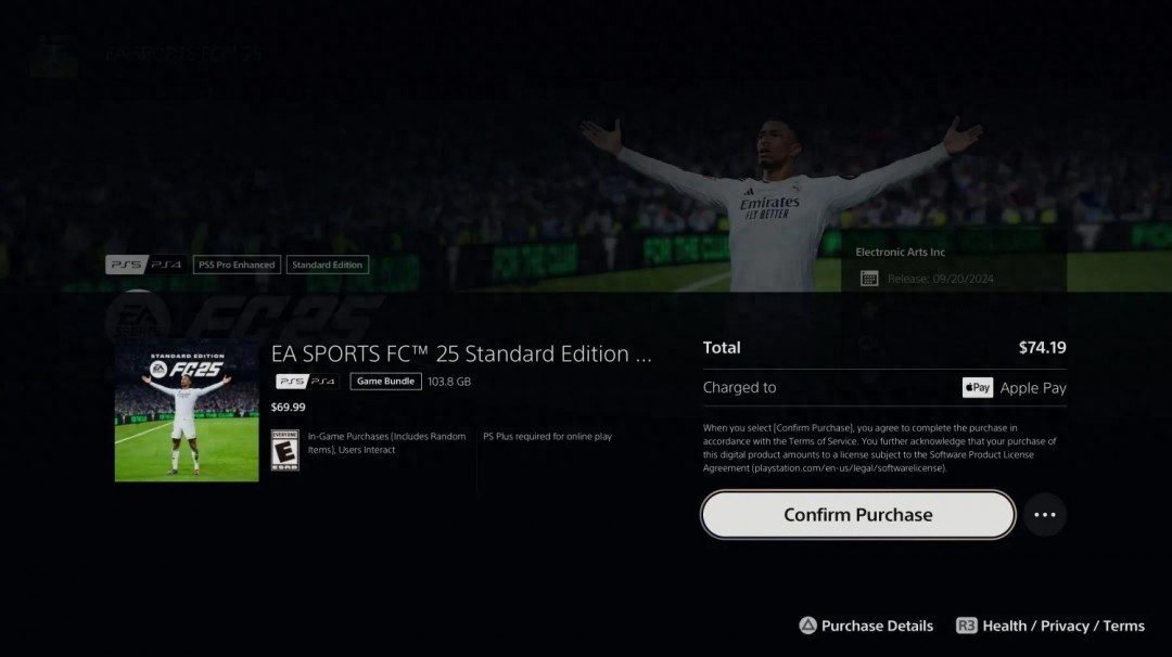 PS5商店新增Apple Pay支付选项！游戏支付要变天？