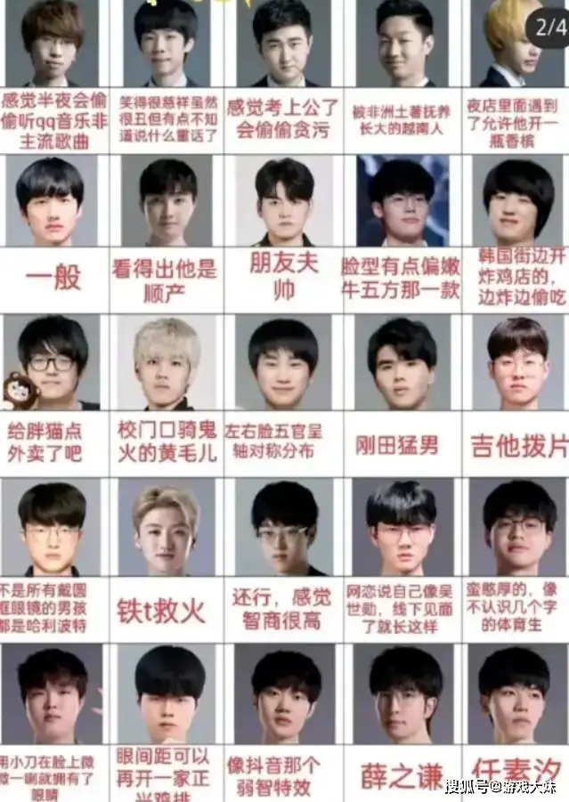 小红书女生点评LPL选手颜值，JKL只是还行，没有一个是正面评价_小红书女生点评LPL选手颜值，JKL只是还行，没有一个是正面评价_