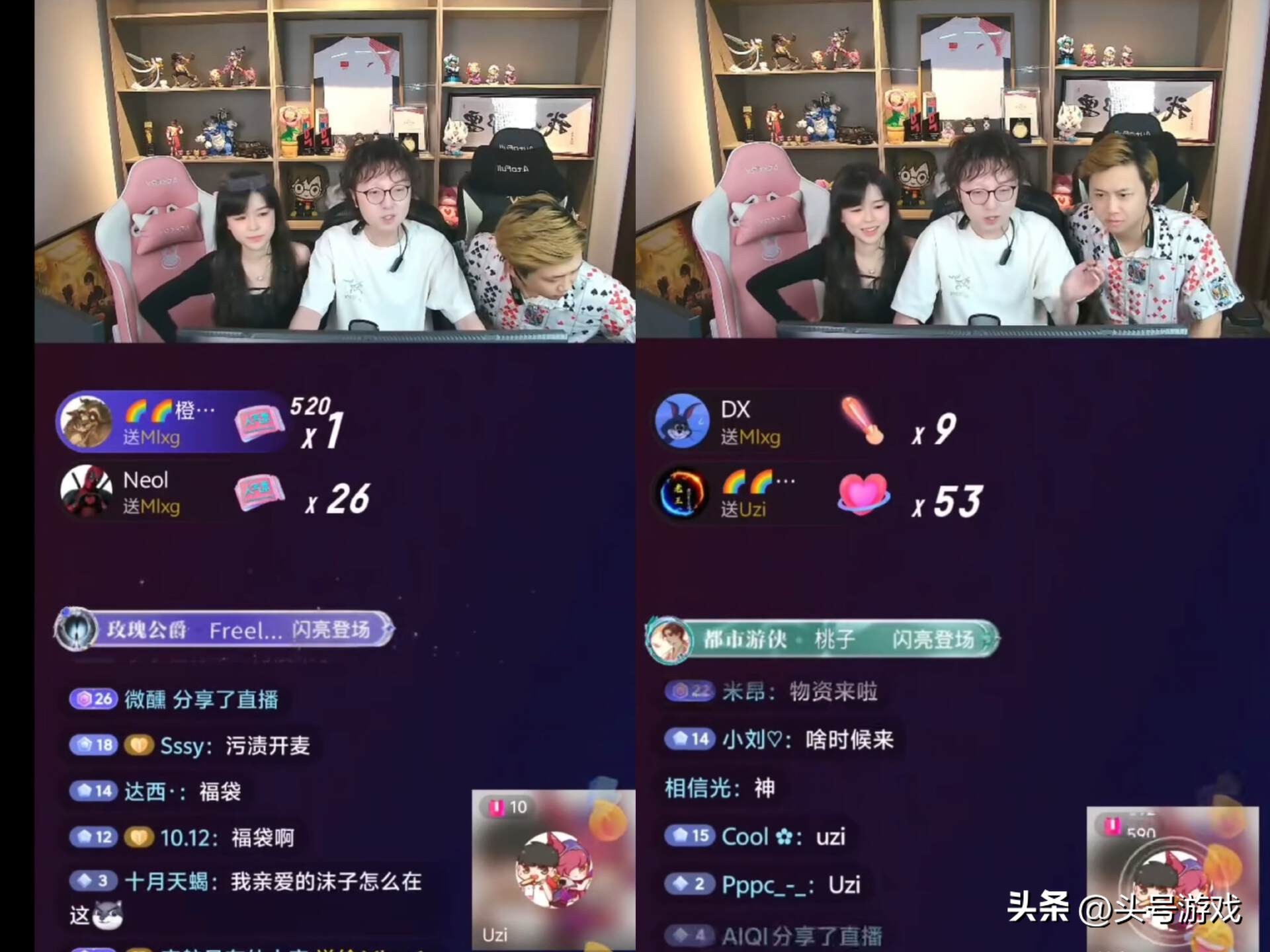 Mlxg首秀邀请沫子，连麦Uzi人气突破10w，网友：人气怎么这么高？_Mlxg首秀邀请沫子，连麦Uzi人气突破10w，网友：人气怎么这么高？_