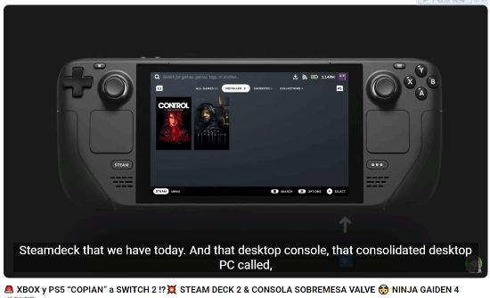 索尼、微软进军掌机市场，Valve 2026 或 2027 年推 Steam Deck 2？