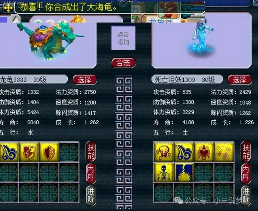梦幻西游海龟_梦幻西游小海龟_