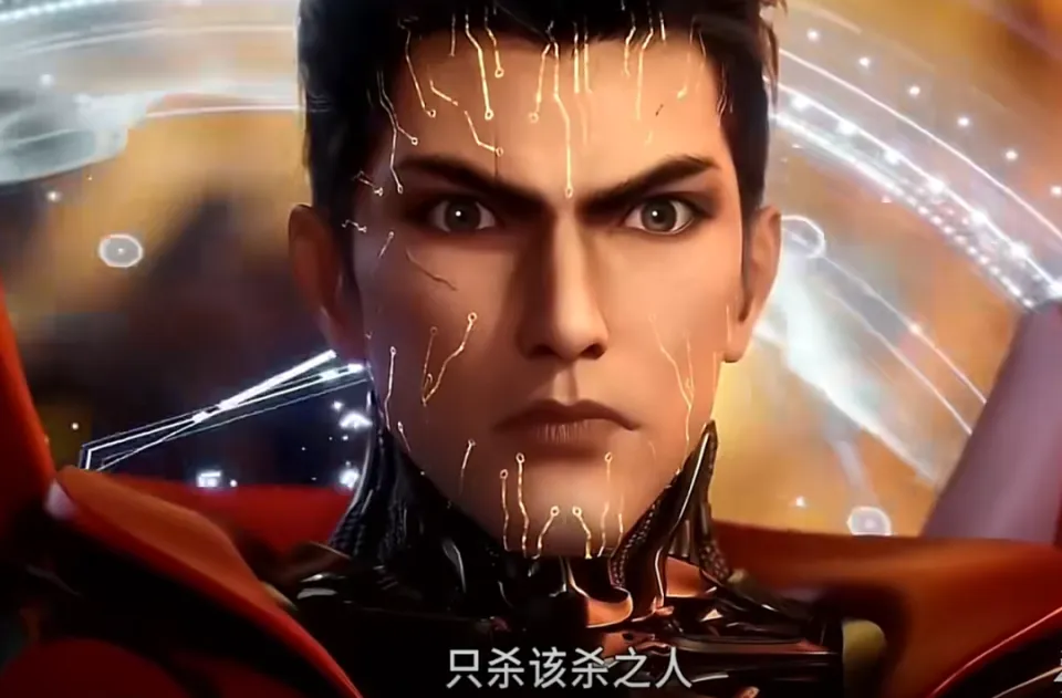 吞噬星空动漫中罗峰这嗜血模样，难道他才是真正反派？