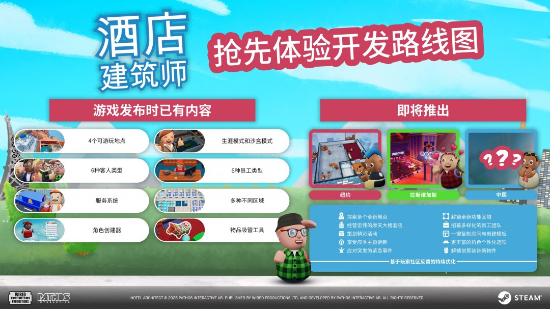 酒店建筑师抢先体验版超精彩！新地点、新玩法，正式版还会啥？
