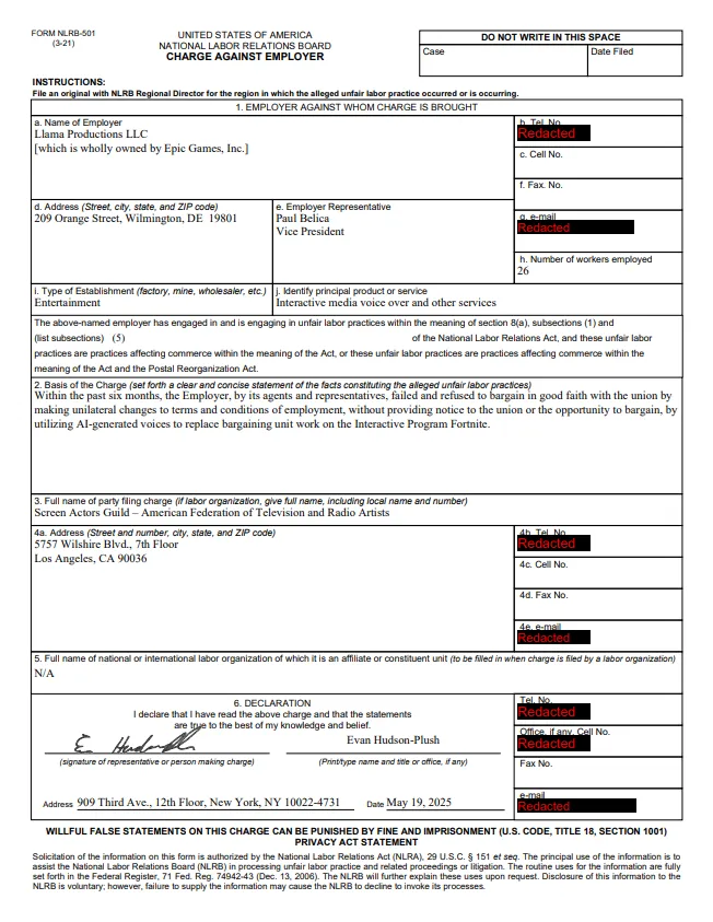 AI达斯·维达被玩坏了，Epic又被告了_AI达斯·维达被玩坏了，Epic又被告了_