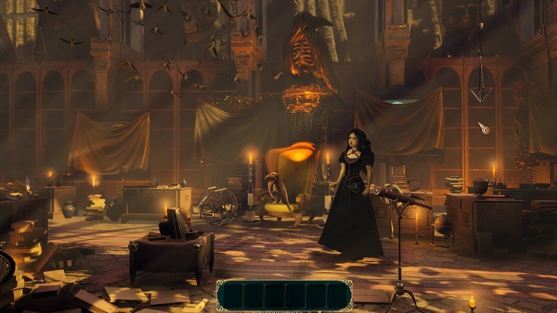 黑暗美学魔境！独立解谜游戏《秘密城堡》登陆Steam__黑暗美学魔境！独立解谜游戏《秘密城堡》登陆Steam