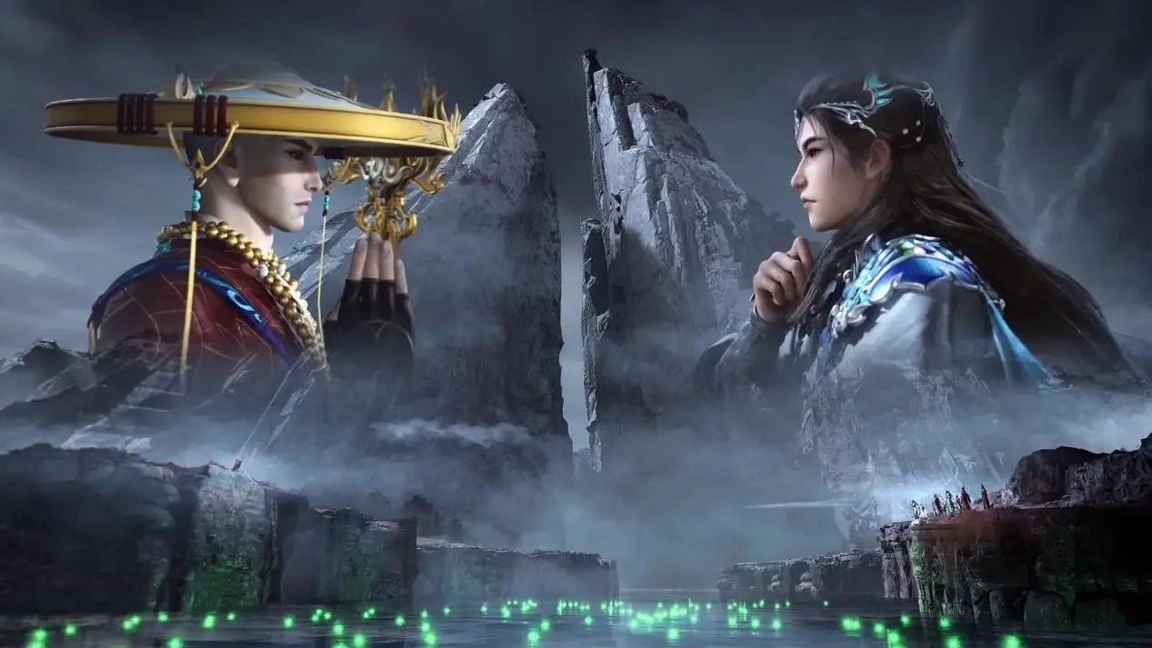 长期被低估的国漫佳作？第90集谛藏殉塔高光场面太震撼