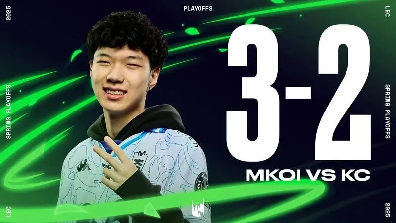 MKOI 3-2 战胜 KC 挺进胜决！今晚谁能锁定 MSI 门票？