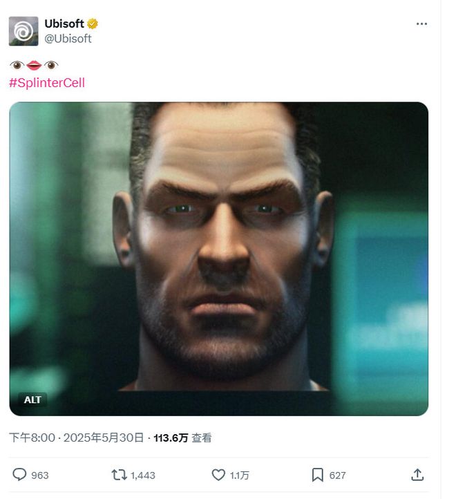育碧沉寂十多年的细胞分裂重制版要来了？