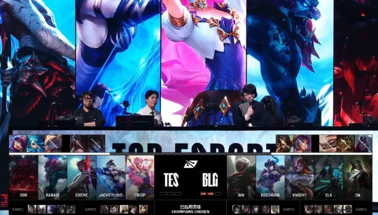 BLG 3:0轻松战胜 TES！淘汰赛最快纪录？打野低迷引热议！？