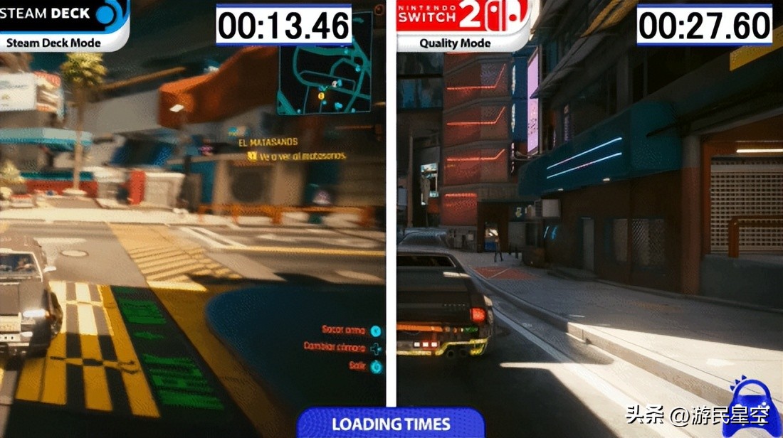 _《赛博朋克2077》NS2版明显优于SteamDeck：性能表现更强!_《赛博朋克2077》NS2版明显优于SteamDeck：性能表现更强!