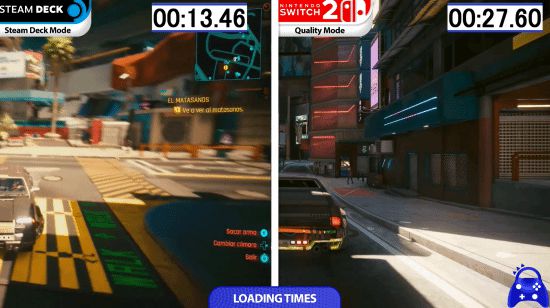《赛博朋克2077》NS2版明显优于SteamDeck：性能表现更强!__《赛博朋克2077》NS2版明显优于SteamDeck：性能表现更强!
