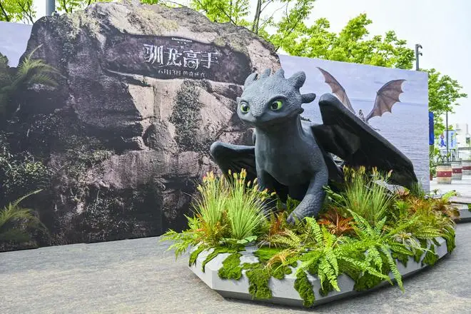 6月13日震撼上映！新·驯龙高手线下狂欢，没牙仔竟空降上海？