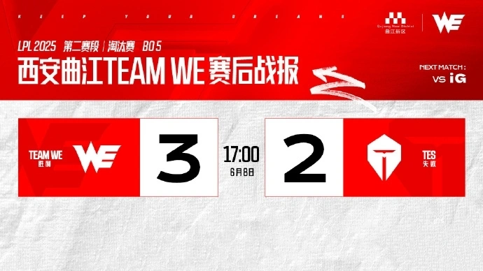LPL第二赛段淘汰赛！200万阵容的WE为何成巨人杀手？
