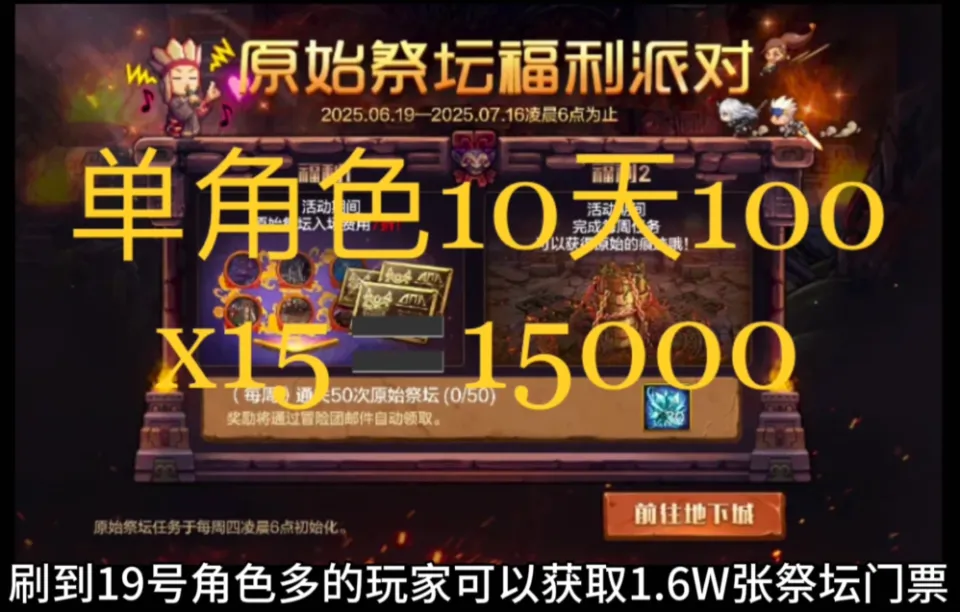 DNF手游：“重返西部深渊”火了，免费打造15个3万抗魔小号，每周多领70万泰拉_DNF手游：“重返西部深渊”火了，免费打造15个3万抗魔小号，每周多领70万泰拉_