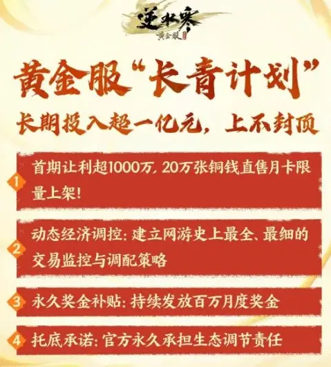 承诺让所有玩家都赚钱，逆水寒要自割腿肉，免费放出1080万月卡_承诺让所有玩家都赚钱，逆水寒要自割腿肉，免费放出1080万月卡_