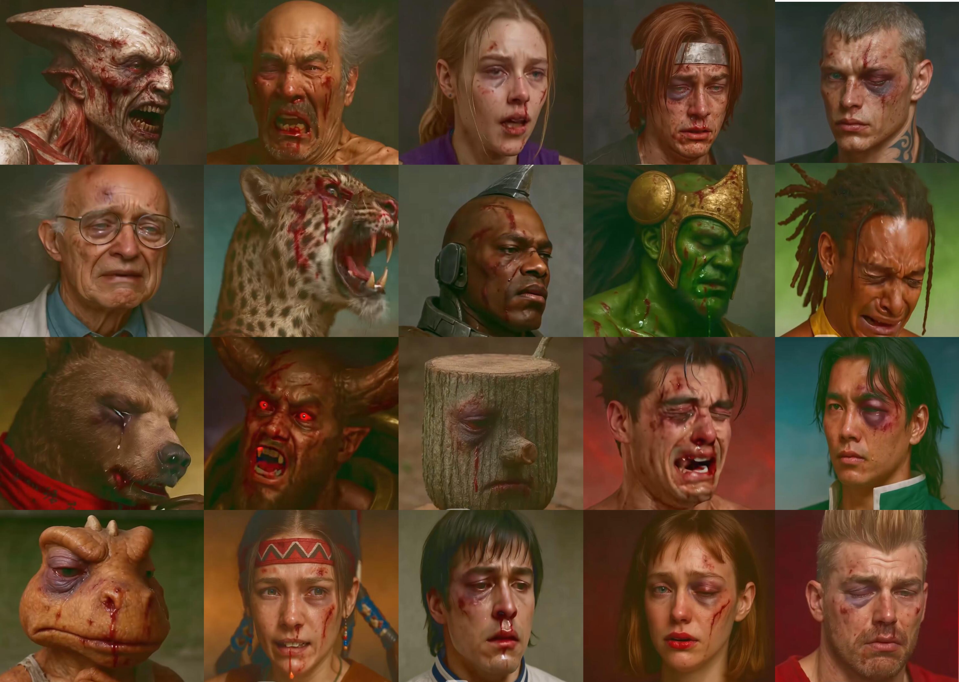 《铁拳3》全人物战败画面，莫名喜感让人有点绷不住__《铁拳3》全人物战败画面，莫名喜感让人有点绷不住