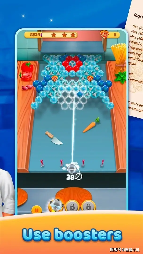 Bubble Chef！将泡泡龙玩法与美食结合，能带来怎样的双重乐趣？