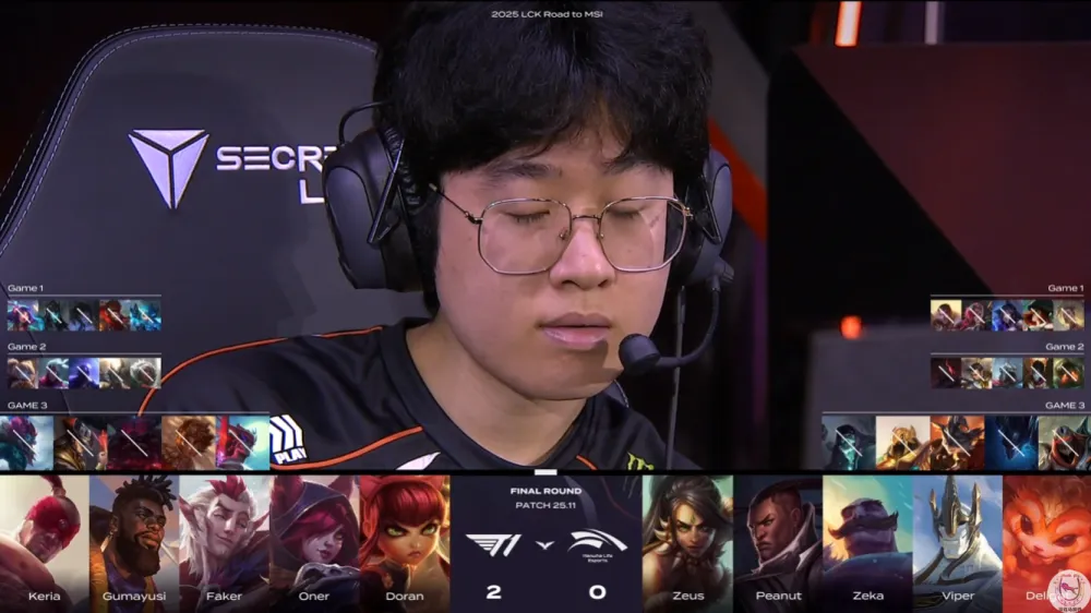 T1对战HLE虐杀局！HLE为何如此又弱又怂又慌？
