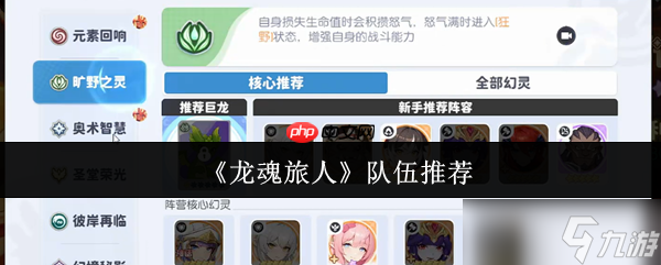 龙魂旅人必看！新手与老手都适用的队伍搭配攻略？快戳
