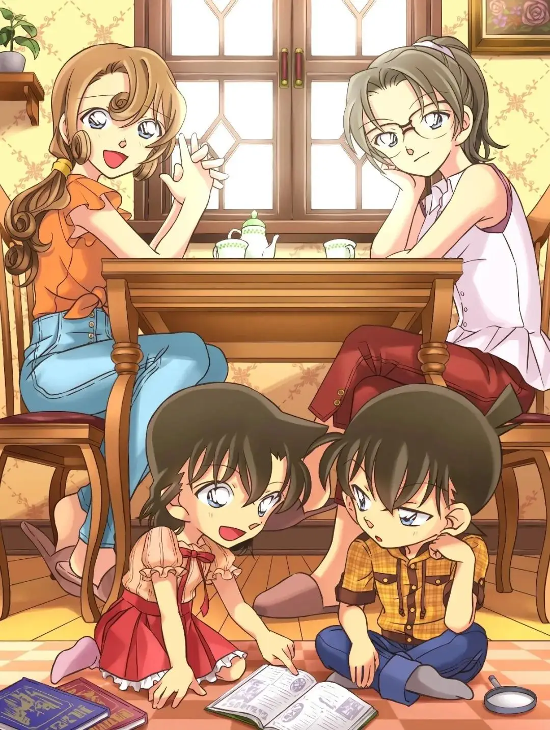 名侦探柯南：青梅竹马成标配，时间线成谜，学生生活形同虚设？