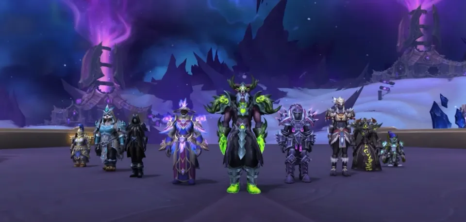 _魔兽世界各职业套装外观_魔兽英雄出装备