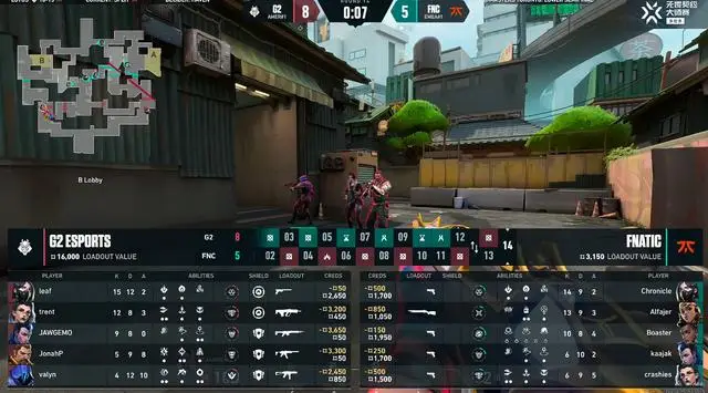VCT：kaajak凛冽枪火爆裂四杀，FNC 2-0淘汰G2挺进败决_VCT：kaajak凛冽枪火爆裂四杀，FNC 2-0淘汰G2挺进败决_