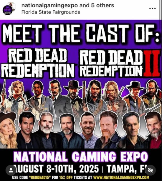 不是60帧更新?《大镖客2》惊喜公告只是演员见面会_不是60帧更新?《大镖客2》惊喜公告只是演员见面会_