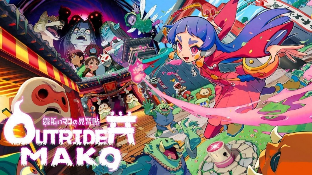 俯视角2D动作游戏《先驱者真子（Outrider Mako）》现已在Steam上发售！__俯视角2D动作游戏《先驱者真子（Outrider Mako）》现已在Steam上发售！