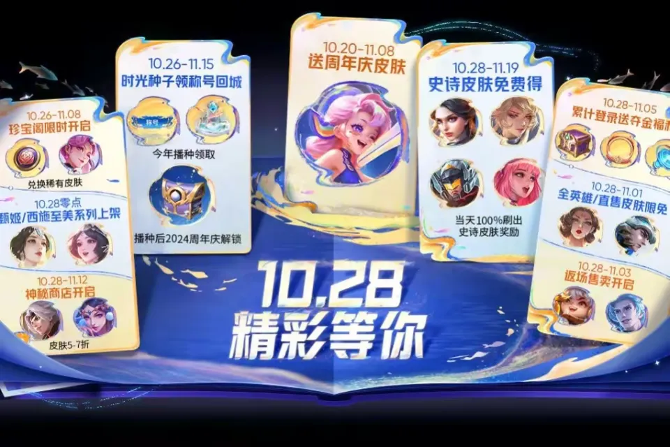 王者荣耀十周年庆将至！今年会送啥大礼？限时点券有着落了？