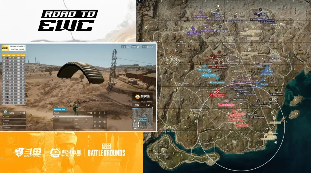 绝地求生EWC预选赛！GQG真能逆袭反超4AM和NVG？悬念拉满