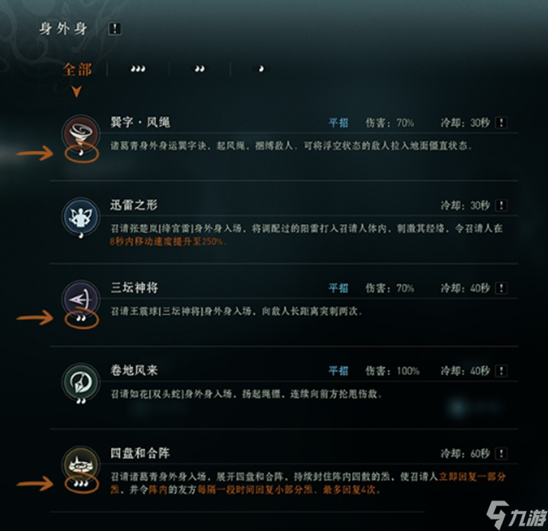 _异人之下身外身怎么搭配 身外身技能组合指南_异人之下身外身怎么搭配 身外身技能组合指南