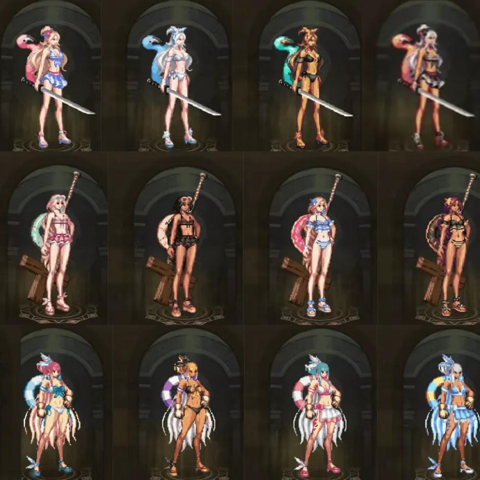 枪手职业手游_女枪手夏日套_